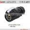 Made in china 2pin cable power connector manufacturers IP 67 waterproof connector coaxial connector
