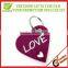 Cheap Customized Logo Printed Felt Keychain
