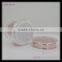 Acrylic Cosmetic Packaging And Screw Cap Plastic Container And Beauty Cream Jar Shiny Pink 100g 200g