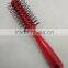 Hot sale high quality fashion plastic round hair brush