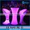 RGB color remote control led furniture bar tables,modern design sexy cocktail table