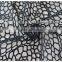 Fashion Design Allover Polyester Water Soluble Crochet Lace Fabric in Black