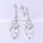 Best selling young girl earring jewelry hanging diamond earrings wholesale