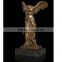 2015 chinese factory custom made handmade carved hot new products polyresin bronze angel statue
