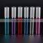 Wholesale 10ml Refillable UV Gel Colored Roll on Perfume Bottle, Tube Glass Bottle, Essential Oil Roll on Glass Bottles