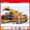Africa 20ft 53ft 40 feet 3 axles 40ft skeleton trailer for transport container