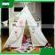 4-Wall Balloon Embroidery Style cotton canvas kids hond tiendas tipi pour chien