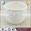 White loving heart design ceramic candle holder for wedding