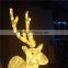 outdoor waterproof holiday warm white pre lit christmas deer family