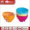 Large high quality unique wholesale plastic containers plastic salad bowl set with lid