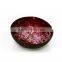 Cheap price handmade Vietnam lacquer coconut bowl from natural coconut shell bowl