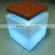plastic led Ice Bucket led bottle cooler led cube led illuminating ice bucket