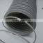 grey steel wire pvc collapsible plastic pipe