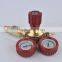 TPR coating oxygen decrement gauge,oxygen gas pressure gauge,oxygen cylinder gauge