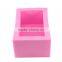 Silicone soap mold Fondant Cake Mold Die DIY baking tools toast thickened large rectangle  1688 agent