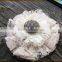 Artificial flower for hair Real touch rose decorations