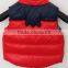 Kids Red and Yellow Down Ski Waistcoat for Winter