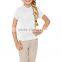 Girls School Uniforms Short Sleeve Polo Shirt Quick Dri Anti Shrunk School Polo Shirts Custom Kids Clothing Wholesale