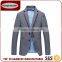 Latest Style Customer Design Mens Grey 2 Button Business Casual Suit Jacket Blazer
