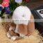 Rex rabbit shape dolls bag charms Fashion girls rabbit fur balls /rex rabbit fur keychain