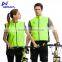 2017 hot new product popular hi vis lighted cool glow wear safety vest