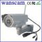 Newest ip camera 1 mega pixel hd 720p p2p wireless wifi outdoor waterproof spy ip camera cool metal gun shape IR CUT cctv cam