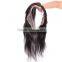 Top Good Quality Brazilian Hair 360 Lace Frontal Straight With Baby Hair Pieces For Black Women Customized Lace Frontal Band
