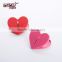 Hot Selling heart-shaped Office Plastic Clip,baby clothes,sock sclip