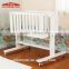 New design baby furniture table rocking bed, wooden electric baby bed swinging crib