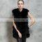 High Quality Factory wholesale real fox fur vest/gilet