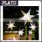 warehouse remote control led light inflatable star , inflatable lighting star for decoration