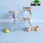 Food Storage Container With Airtight Wooden Lid 3pcs A Set