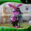 Customized Hongyi Inflatable Fox Suit , Hot Sale Sexy Animal Pink Costume