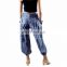 NAPAT 2017 New Summer Women Pants Cotton Loose Casual Elastic Waist Harem Capris Pants Female Trouser