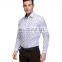 Blue & White Printed Casual Shirt
