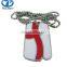 custom colored Finland flag dog tag