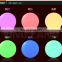Exhibition display/home wireless inductive charging glowing mood light led ball