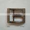 Solid nickle free belt pin buckle/ cap strap buckle/slide release belt buckle for luggage