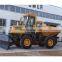 4 wd hydraulic 10ton front tipping site dumper truck