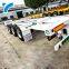 skeleton container  semi trailer