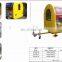 Electric tricycle food cart vending mobile food van with wheels