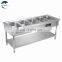 China products hot food warmer 6 platesbainmariefor restaurant