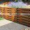 Laser cut A606M corten steel for artistic screen