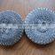 Net bag packing bulk wholesale cheap kitchen cleaning galvanized silver mesh scourer