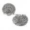 spiral stainless steel scourer cleaning ball for kitchen cleaning