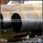 High quality spiral tube used for construction, hot sell din piling ssaw spiral steel pipes