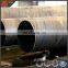 Carbon welded pe coated spiral steel pipe, spiral weld 20 inch carbon steel pipe