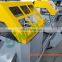 twin head up saw aluminium profile cutting machine