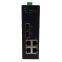 6-портовый гигабитный световой кольцевой промышленный Ethernet-коммутатор