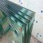 China glass factory supply 12mm  tempered glass price for stair railing